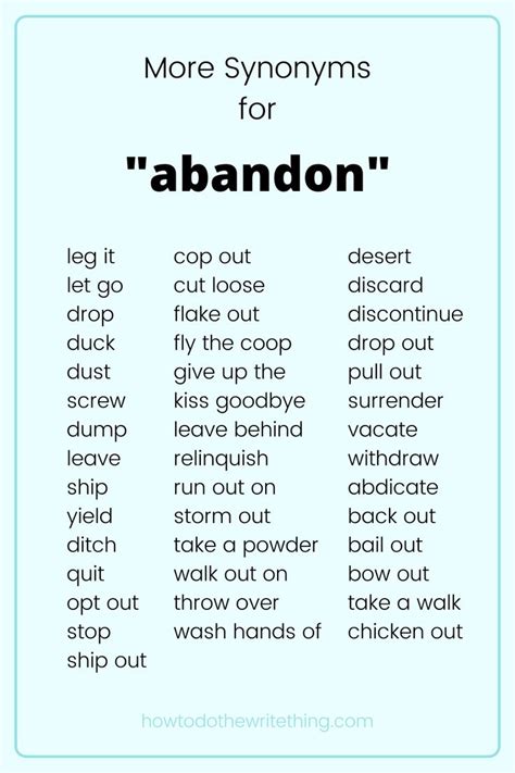 abandoned auf deutsch|abandon synonyms in english.